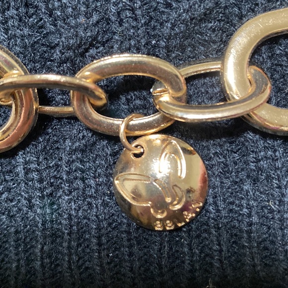 Black boots unworn with gold trim size 40 - Picture 8 of 11